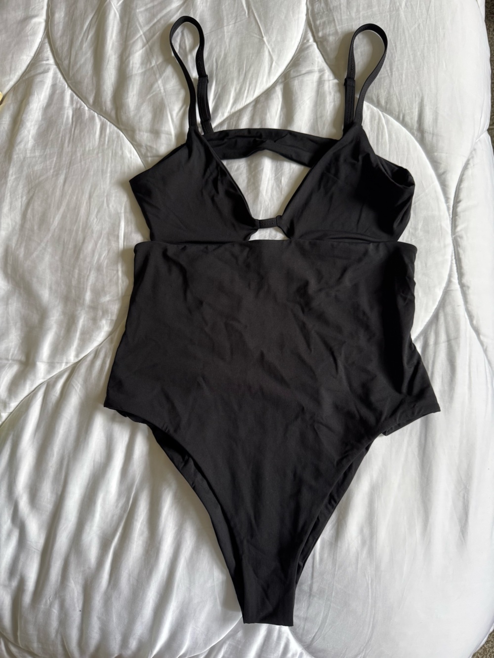 Tavik Black One Piece Swimsuit